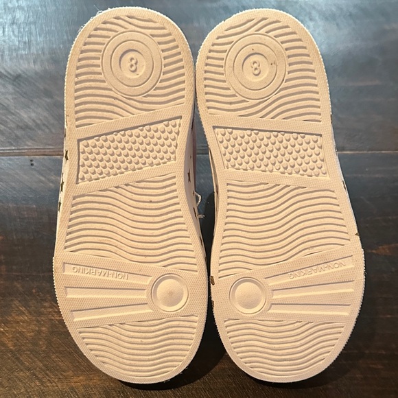 NWOT - Toddler Disney Pink Glitter Princess Sneakers - Picture 7 of 7